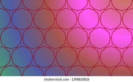 Blurred Background, Smooth Geometric Texture Color. For Your Bright Website Pattern, Banner Header. Vector Illustration.