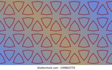 Blurred Background, Smooth Geometric Texture Color. For Your Bright Website Pattern, Banner Header. Vector Illustration.