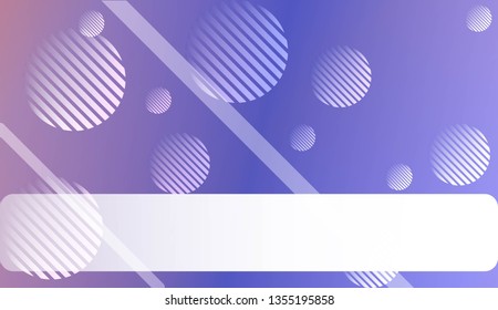 Blurred Background, Smooth Gradient Texture Color with Line, Circle. For Your Graphic Wallpaper, Cover Book, Banner. Vector Illustration