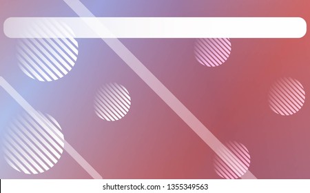 Blurred Background, Smooth Gradient Texture Color with Line, Circle. For Your Design Wallpaper, Presentation, Banner, Flyer, Cover Page, Landing Page. Vector Illustration