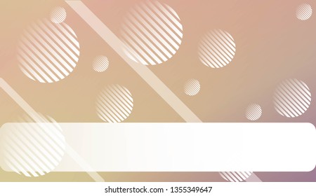 Blurred Background, Smooth Gradient Texture Color with Line, Circle. For Greeting Card, Brochure, Banner Calendar. Vector Illustration