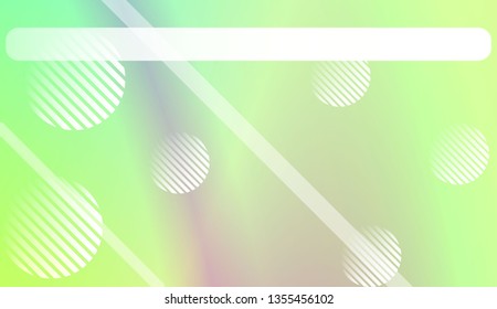 Blurred Background, Smooth Gradient Texture Color with Line, Circle. For Abstract Modern Screen Design For Mobile App. Vector Illustration
