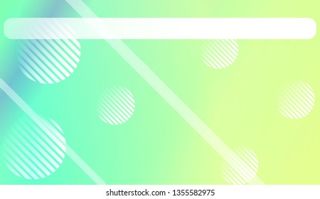 Blurred Background, Smooth Gradient Texture Color with Line, Circle. For Abstract Modern Screen Design For Mobile App. Vector Illustration