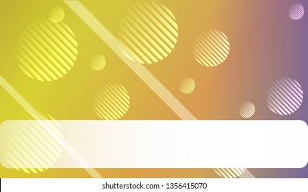 Blurred Background, Smooth Gradient Texture Color with Line, Circle. For Greeting Card, Brochure, Banner Calendar. Vector Illustration