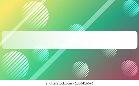 Blurred Background, Smooth Gradient Texture Color with Line, Circle. For Greeting Card, Brochure, Banner Calendar. Vector Illustration