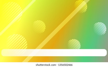 Blurred Background, Smooth Gradient Texture Color with Line, Circle. For Abstract Modern Screen Design For Mobile App. Vector Illustration