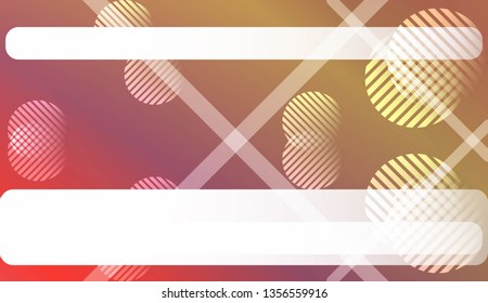 Blurred Background, Smooth Gradient Texture Color with Line, Circle. For Your Design Wallpaper, Presentation, Banner, Flyer, Cover Page, Landing Page. Vector Illustration
