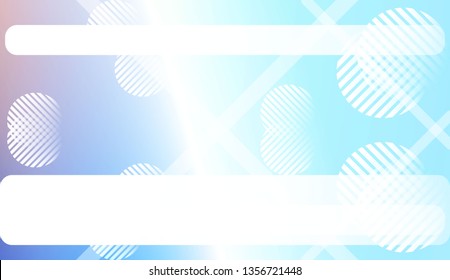 Blurred Background, Smooth Gradient Texture Color with Line, Circle. For Abstract Modern Screen Design For Mobile App. Vector Illustration