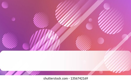 Blurred Background, Smooth Gradient Texture Color with Line, Circle. For Your Design Wallpaper, Presentation, Banner, Flyer, Cover Page, Landing Page. Vector Illustration