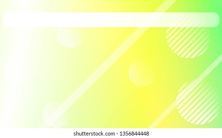Blurred Background, Smooth Gradient Texture Color with Line, Circle. For Abstract Modern Screen Design For Mobile App. Vector Illustration