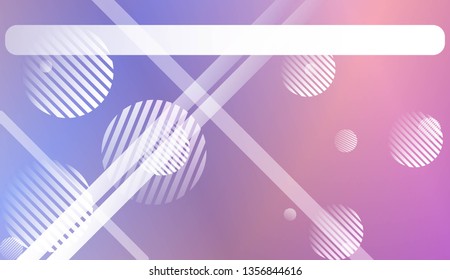 Blurred Background, Smooth Gradient Texture Color with Line, Circle. For Your Design Wallpaper, Presentation, Banner, Flyer, Cover Page, Landing Page. Vector Illustration