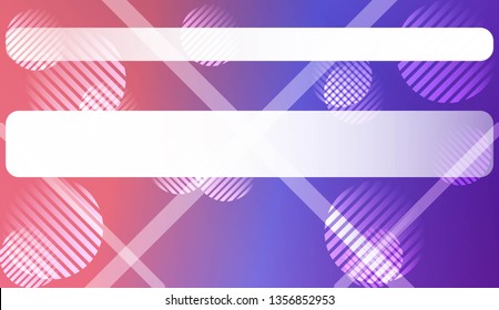 Blurred Background, Smooth Gradient Texture Color with Line, Circle. For Greeting Card, Brochure, Banner Calendar. Vector Illustration