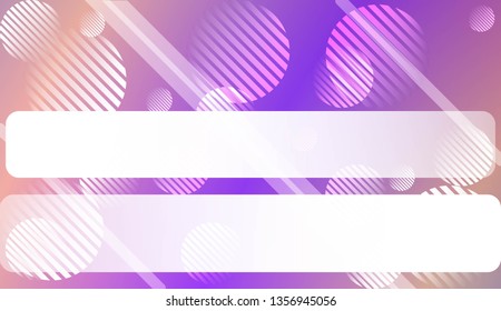 Blurred Background, Smooth Gradient Texture Color with Line, Circle. For Your Graphic Wallpaper, Cover Book, Banner. Vector Illustration