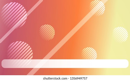 Blurred Background, Smooth Gradient Texture Color with Line, Circle. For Your Graphic Wallpaper, Cover Book, Banner. Vector Illustration