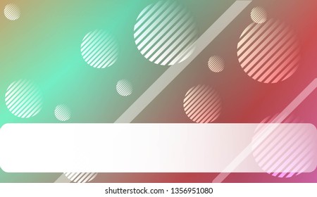 Blurred Background, Smooth Gradient Texture Color with Line, Circle. For Your Graphic Wallpaper, Cover Book, Banner. Vector Illustration