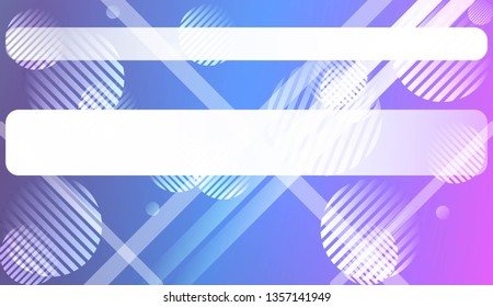 Blurred Background, Smooth Gradient Texture Color with Line, Circle. For Bright Website Banner, Invitation Card, Scree Wallpaper. Vector Illustration