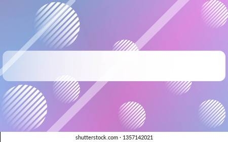 Blurred Background, Smooth Gradient Texture Color with Line, Circle. For Bright Website Banner, Invitation Card, Scree Wallpaper. Vector Illustration