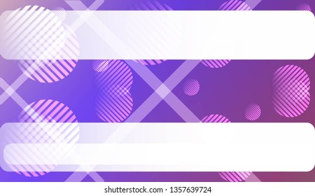 Blurred Background, Smooth Gradient Texture Color with Line, Circle. For Bright Website Banner, Invitation Card, Scree Wallpaper. Vector Illustration