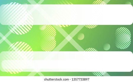 Blurred Background, Smooth Gradient Texture Color with Line, Circle. For Bright Website Banner, Invitation Card, Scree Wallpaper. Vector Illustration