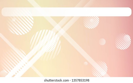 Blurred Background, Smooth Gradient Texture Color with Line, Circle. For Your Graphic Wallpaper, Cover Book, Banner. Vector Illustration