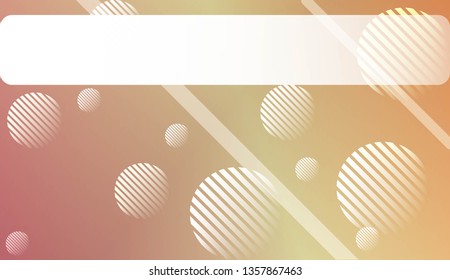 Blurred Background, Smooth Gradient Texture Color with Line, Circle. For Your Graphic Wallpaper, Cover Book, Banner. Vector Illustration