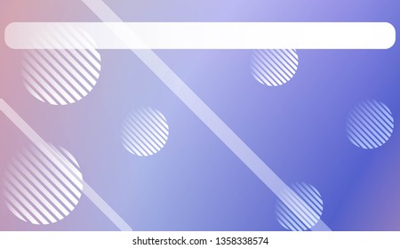 Blurred Background, Smooth Gradient Texture Color with Line, Circle. For Your Graphic Wallpaper, Cover Book, Banner. Vector Illustration