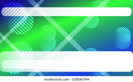 Blurred Background, Smooth Gradient Texture Color with Line, Circle. For Greeting Card, Brochure, Banner Calendar. Vector Illustration