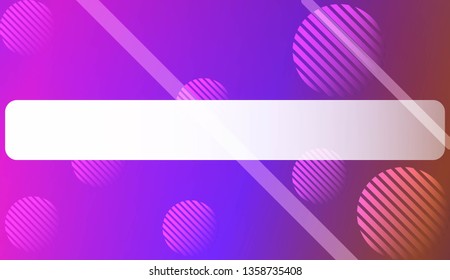 Blurred Background, Smooth Gradient Texture Color with Line, Circle. For Your Graphic Wallpaper, Cover Book, Banner. Vector Illustration