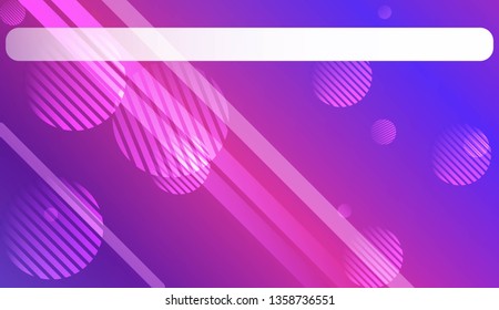 Blurred Background, Smooth Gradient Texture Color with Line, Circle. For Greeting Card, Brochure, Banner Calendar. Vector Illustration