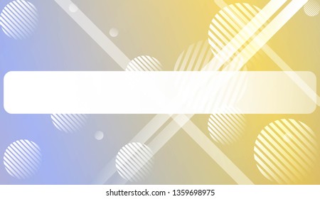 Blurred Background, Smooth Gradient Texture Color with Line, Circle. For Bright Website Banner, Invitation Card, Scree Wallpaper. Vector Illustration