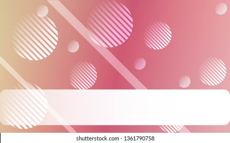 Blurred Background, Smooth Gradient Texture Color with Line, Circle. For Your Graphic Wallpaper, Cover Book, Banner. Vector Illustration