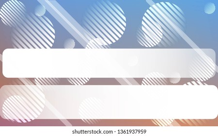 Blurred Background, Smooth Gradient Texture Color with Line, Circle. For Your Graphic Wallpaper, Cover Book, Banner. Vector Illustration