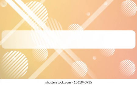 Blurred Background, Smooth Gradient Texture Color with Line, Circle. For Greeting Card, Brochure, Banner Calendar. Vector Illustration