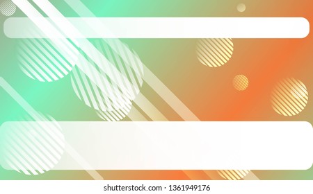 Blurred Background, Smooth Gradient Texture Color with Line, Circle. For Your Graphic Wallpaper, Cover Book, Banner. Vector Illustration