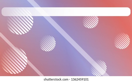Blurred Background, Smooth Gradient Texture Color with Line, Circle. For Your Design Wallpaper, Presentation, Banner, Flyer, Cover Page, Landing Page. Vector Illustration