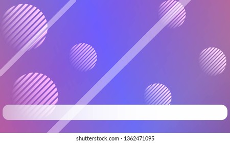 Blurred Background, Smooth Gradient Texture Color with Line, Circle. For Greeting Card, Brochure, Banner Calendar. Vector Illustration
