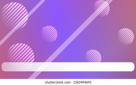 Blurred Background, Smooth Gradient Texture Color with Line, Circle. For Greeting Card, Brochure, Banner Calendar. Vector Illustration