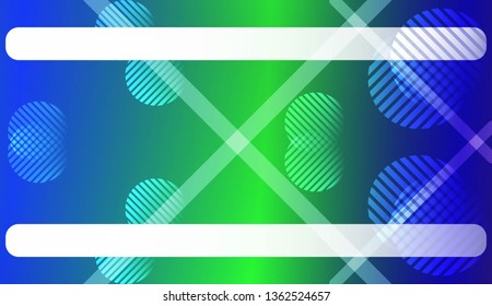 Blurred Background, Smooth Gradient Texture Color with Line, Circle. For Greeting Card, Brochure, Banner Calendar. Vector Illustration
