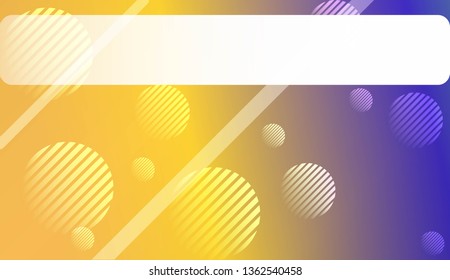 Blurred Background, Smooth Gradient Texture Color with Line, Circle. For Your Design Wallpaper, Presentation, Banner, Flyer, Cover Page, Landing Page. Vector Illustration
