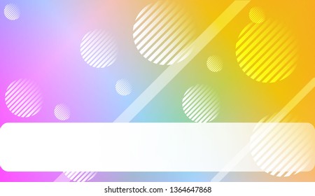 Blurred Background, Smooth Gradient Texture Color with Line, Circle. For Your Design Wallpaper, Presentation, Banner, Flyer, Cover Page, Landing Page. Vector Illustration