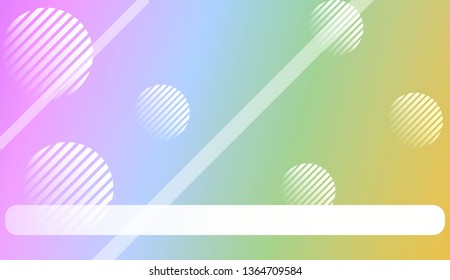 Blurred Background, Smooth Gradient Texture Color with Line, Circle. For Your Design Wallpaper, Presentation, Banner, Flyer, Cover Page, Landing Page. Vector Illustration