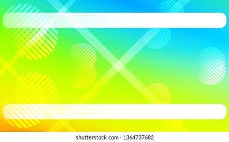 Blurred Background, Smooth Gradient Texture Color with Line, Circle. For Your Design Wallpaper, Presentation, Banner, Flyer, Cover Page, Landing Page. Vector Illustration