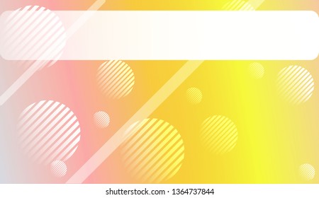 Blurred Background, Smooth Gradient Texture Color with Line, Circle. For Your Design Wallpaper, Presentation, Banner, Flyer, Cover Page, Landing Page. Vector Illustration