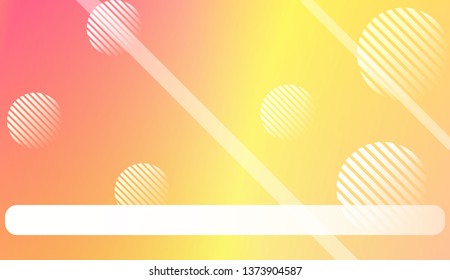 Blurred Background, Smooth Gradient Texture Color with Line, Circle. For Your Design Wallpaper, Presentation, Banner, Flyer, Cover Page, Landing Page. Vector Illustration