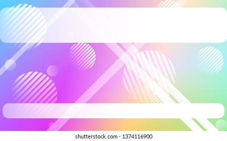 Blurred Background, Smooth Gradient Texture Color with Line, Circle. For Your Design Wallpaper, Presentation, Banner, Flyer, Cover Page, Landing Page. Vector Illustration