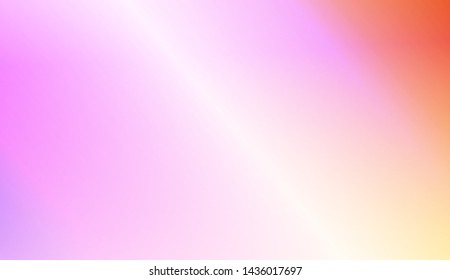 Blurred Background, Smooth Gradient Texture Color. For Your Graphic Wallpaper, Cover Book, Banner. Vector Illustration
