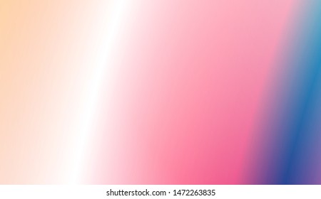 Blurred Background, Smooth Gradient Texture Color. For Your Graphic Wallpaper, Cover Book, Banner. Vector Illustration