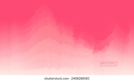 Blurred background with soft pink color gradient. Defocused background for wedding invitations and Happy Valentine's Day holiday greetings. Vector illustration.
