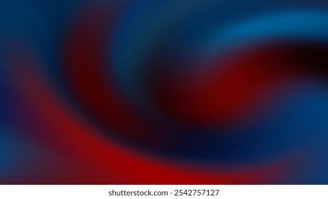 Um plano de fundo borrado com um gradiente de redemoinho de tons de azul profundo e vermelho, criando um efeito visual dinâmico e abstrato.