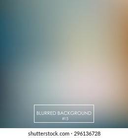 Blurred background, warm blue colors. Suitable for large business companies for sites or using for another design. Great harmony with white text and line the icon